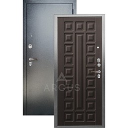 Входная дверь «АРГУС»: «ДА-64» СЕНАТОР венге структурный кофе